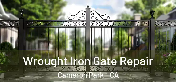 Wrought Iron Gate Repair Cameron Park - CA